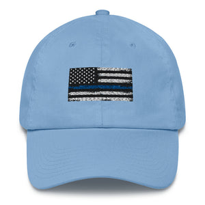 Thin blue line Cotton Cap