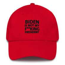 Load image into Gallery viewer, Biden is not my F**king President Cotton Cap
