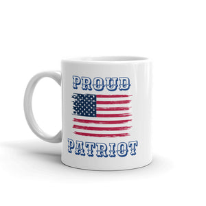 Proud Patriot American Flag Mug