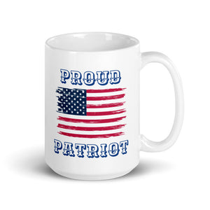 Proud Patriot American Flag Mug