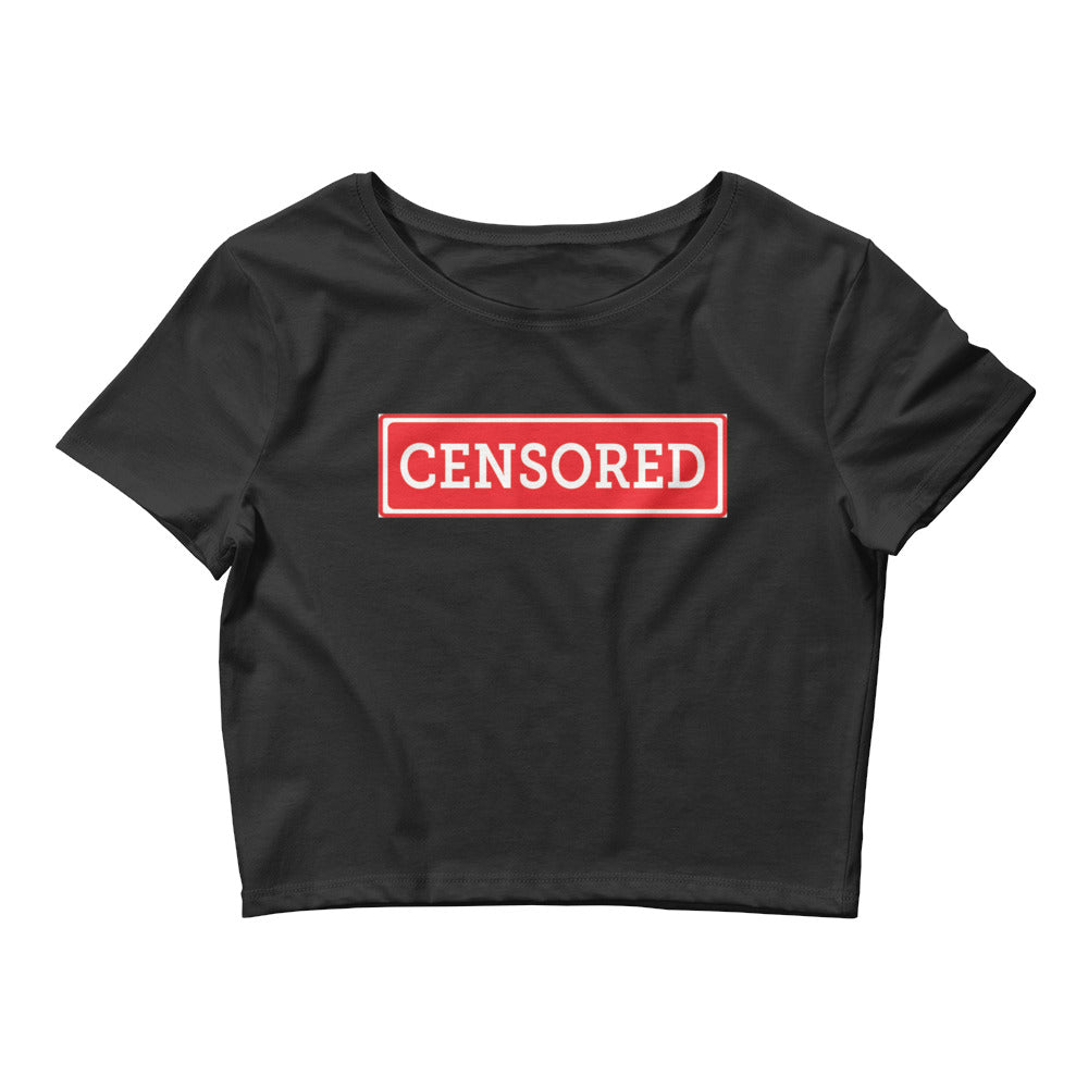 Censored Women’s Crop Tee