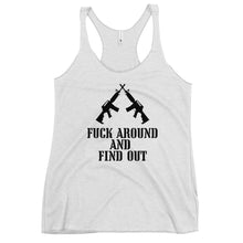 Load image into Gallery viewer, FAFO 2ND AMENDMENT Women&#39;s Racerback Tank

