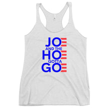 Load image into Gallery viewer, Joe and the Hoe Gotta Go Women&#39;s Racerback Tank

