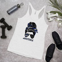 Load image into Gallery viewer, Back The Blue Women&#39;s Racerback Tank
