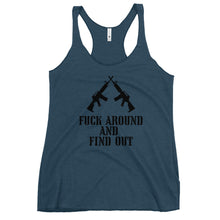 Load image into Gallery viewer, FAFO 2ND AMENDMENT Women&#39;s Racerback Tank
