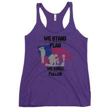 Charger l&#39;image dans la galerie, Stand for the flag Women&#39;s Racerback Tank

