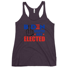 Load image into Gallery viewer, Biden Selected Not Elected Women&#39;s Racerback Tank
